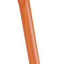 Penna refil blu fusto arancio, Art. 118 con stampa logo