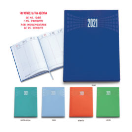 Agenda settimanale colori pastello assortiti, Art. A86