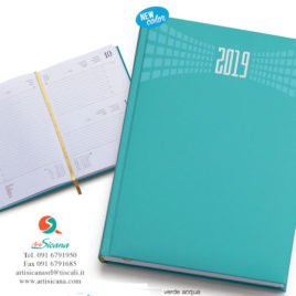 Agenda giornaliera colori pastello assortiti, Art. A9