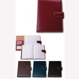 Agenda portafoglio in similpelle cm 17×24 con la stampa del logo della tua azienda, Art. A60