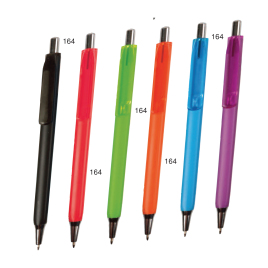 Penna refil blu, Art. 164 con stampa logo