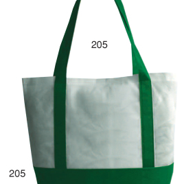 Borsa in tnt, Art. 205 con stampa logo e grafica personalizzata.