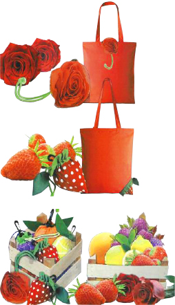 Borsa frutta con logo o grafica stampata