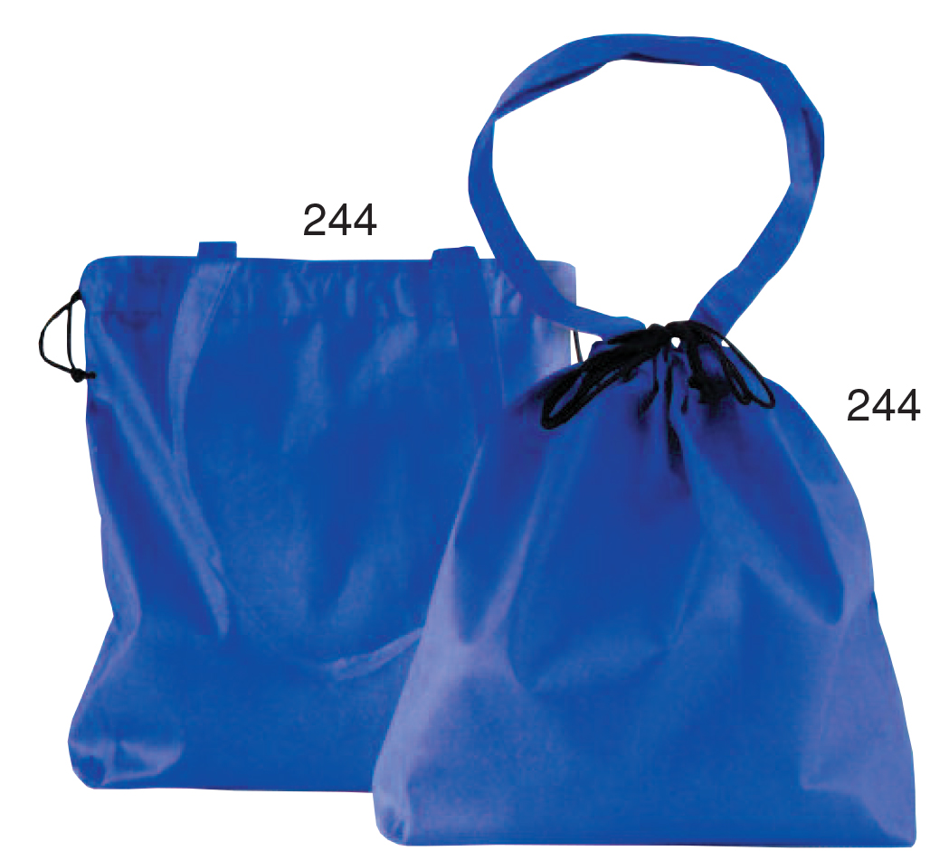 Borsa shopper in tnt, Art. 244 con stampa logo e grafica personalizzata.