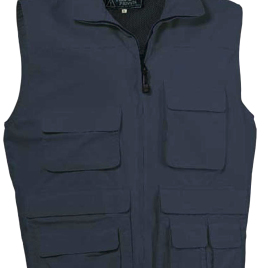 Gilet Multitasche art. 268 con la stampa del tuo logo