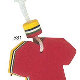 Portachiavi galleggiante maglietta con la stampa del tuo logo Art. 531