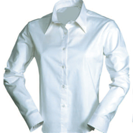 Camicia donna manica lunga o corta art. 863 con la stampa del tuo logo