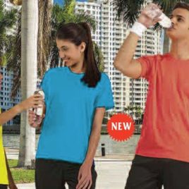 Maglietta Unisex Colori Fluo art. 915 con la stampa del tuo logo