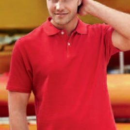 Polo Fruit of the Loom unisex art. 941 con la stampa del tuo logo