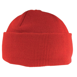Cappellino zuccotto in acrilico, Art. 194 con ricamo logo personalizzato.