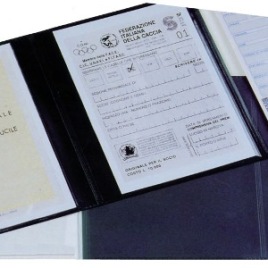 Porta/licenza caccia e pesca, Art. 400 con il logo della tua azienda