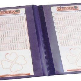 Porta/schedine per lotto, Art. 405 con la stampa del tuo logo