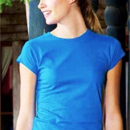 Maglietta JHK Donna Colorata Art. 259J con la stampa del tuo logo