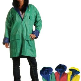 Impermeabile double-face in PVC, art. 288 con la stampa del tuo logo