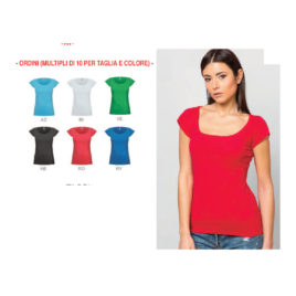 Maglietta donna art. 800 con la stampa del tuo logo