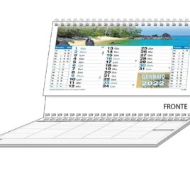 Calendario Mari da tavolo con blocco, Art.71 grafica personalizzabile