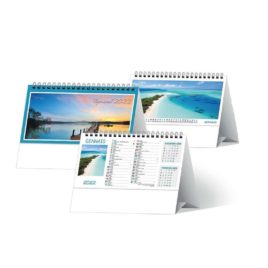 Calendario Tropicale da tavolo, Art.73 grafica personalizzabile
